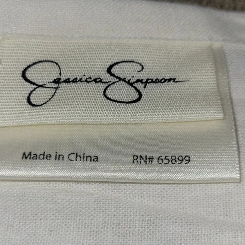 Jessica Simpson Valdivia Euro Sham 26 x 26 Linen Blend Sham Only